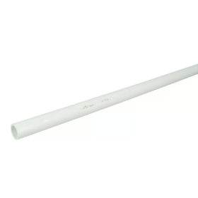 Tube PVC Batiment à Coller NF Nicoll EU2FW Blanc 2 m, ⌀32mm