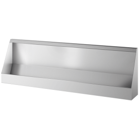 Urinoir collectif suspendu Inox 304 Delabie Poli satiné 130120 2400 mm
