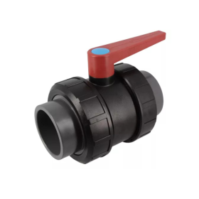 Vanne à Bille PVC Pression à Coller Nicoll H2O VK75 Joint NBR, ⌀75mm