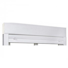 Volet Roulant Électrique Alu pour Baies Coulissantes 200x240 cm, Blanc