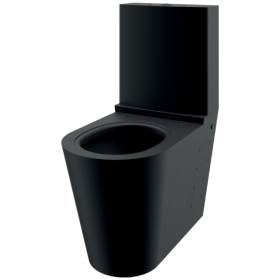 WC Monobloc Inox 304 Delabie S21 Noir mat 110390BK