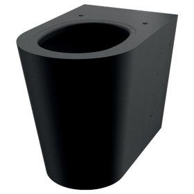 WC suspendu Inox 304 Delabie S21 P Noir mat 110300BK