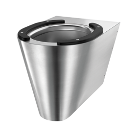 WC suspendu Inox 304 Delabie S21 S poli satiné 110310PAD