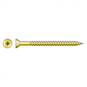 Vis Bois tête fraisée 4,6 x 49 mm Zingué Simpson WSNTL51E x200