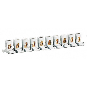Barrette de 10 Bornes Séparables Legrand 2x25mm² par Borne 034003