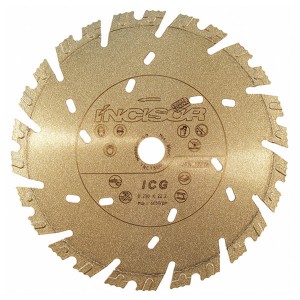 Disque diamant béton Incisor Gold Carbodiam, diamètre 125 mm