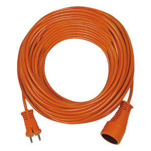 Rallonge Électrique Orange 20m câble 2x1,5 Brennenstuhl 1162201