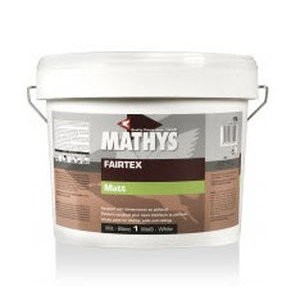 Peinture acrylique Fairtex Mathys, blanc mate, 4 litres