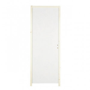 Bloc porte Isoplane prépeint, 204x63 cm, poussant gauche