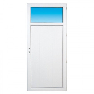 Porte de service pvc OCCULUS poussant gauche, 215 x 90 cm