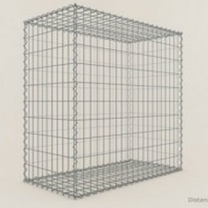 Gabion Cubique 100x100x50 - fil 4 mm - maille 5x5 cm