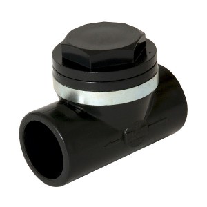 Clapet anti-retour PVC Pression Eau Froide Nicoll CARH, ⌀40mm