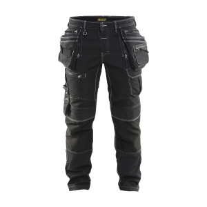 Pantalon de Travail Blaklader X1900 Denim Stretch 1990 Noir