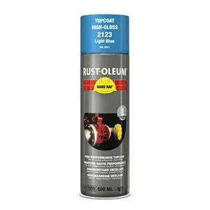 Peinture de Retouche Top Coat Rust-Oleum Bleu Clair Aérosol 500 ml