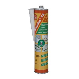 Mastic colle haute performance SIKAFLEX T2, cartouche de 300 ml