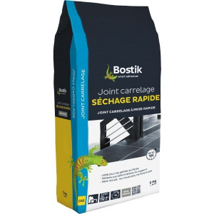 Joint Carrelage Gris Bostik Sol/Mur Intérieur/Extérieur 5 kg