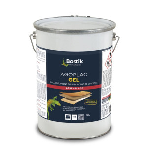 Colle Contact Gel Bostik Agoplac Sans Durcisseur pour Stratifiés 5 l