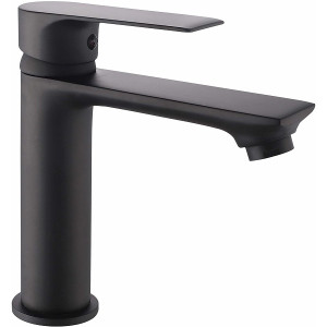 Mitigeur Lavabo Noir Bec Bas Eurosanit Nytia 308108