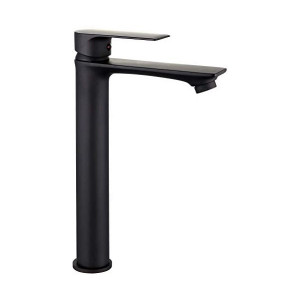 Mitigeur Lavabo Noir Bec Haut pour Vasque Eurosanit Nytia 309001