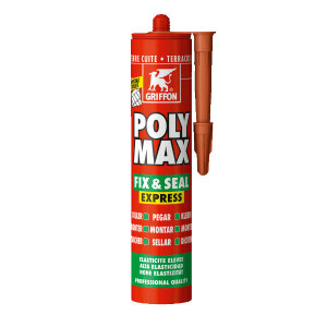 Mastic Polyuréthane Poly-Max Fix&Seal Griffon Terre 425 g