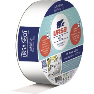 Adhésif Ursa pour Raccord de Lés de 60 mm x 40 m lot de 8 rlx 7042315