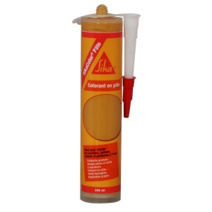 Colorant Sikacolor Pâte pour bétons et mortiers, Jaune 300 ml