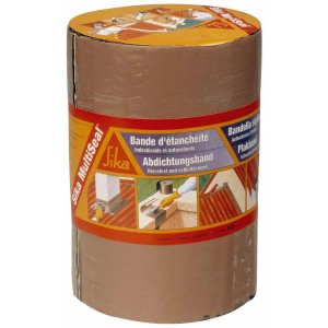 Bande d'étanchéité Sika multiseal Terre Cuite 150 mm x 10 m 