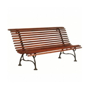 Banc de jardin Loiselet en fonte style rencontre, 2000x860mm, l'unité