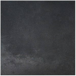 Carrelage Cerdomus metalskin nero satiné effet métal, 60x60cm, le m2