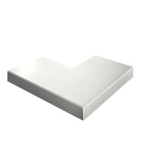 Angle-90°-Couvertine-Alu-Finibeau-Plat-50x50x27cm-Blanc-Lisse-1