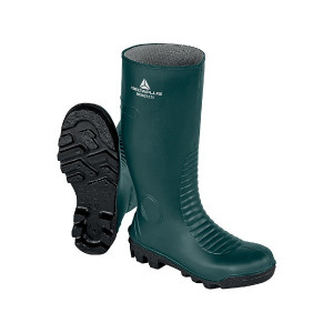 Bottes de Sécurité PVC DeltaPlus BRONZE2VE S5 SRA Vert-Noir