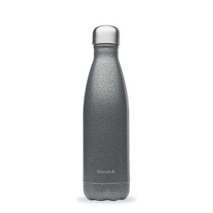 Gourde Isotherme Qwetch Roc Double Paroi Gris