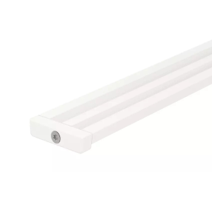 Caniveau Douche Alu Schlüter-Kerdi-Line-Vario Wave 34mm 1,2m Blanc mat