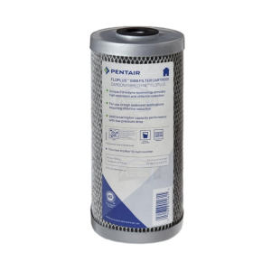 Cartouche Filtrante Charbon Bloc Pentair Floplus 10" Big Blue 0,5 µm