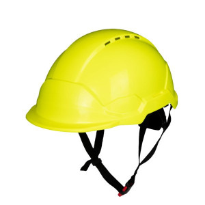 Casque de Chantier avec Lunettes Coverguard Phoenix Wind, Jaune