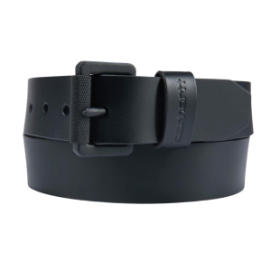  Ceinture Carhartt Bridle Leather Roller Buckle A0005562 Black/Coal