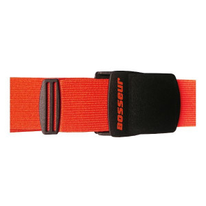 Ceinture Bosseur Sangle Extensible Orange