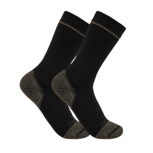 Chaussettes Carhartt Cotton Blend Steel Toe Boot SB5552M Black XL x 2