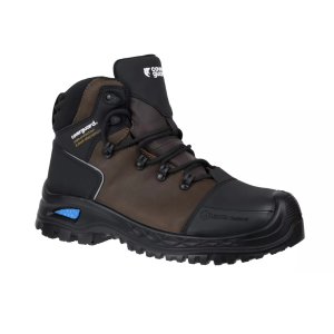 Chaussures de Sécurité Cuir Hautes S3S Coverguard X Claw Proof Marron