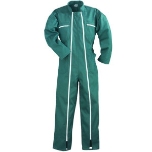 Combinaison de Travail Double Zip Coverguard Factory Vert