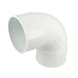 Coude PVC à Coller NF Femelle-Femelle 87°30 Nicoll CT88B Blanc, ⌀100mm