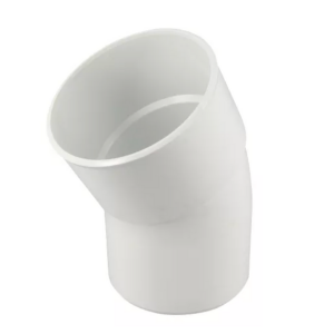 Coude PVC à Coller NF Mâle-Femelle 30° Nicoll CT3B Blanc, ⌀100mm