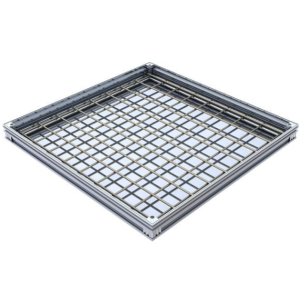 Couvercle à Carreler Alu L15 ACO Uniface 80 x 80cm, Hauteur 7 cm