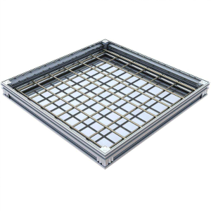 Couvercle à Carreler Alu M125 ACO Uniface 60 x 60cm, Hauteur 7 cm