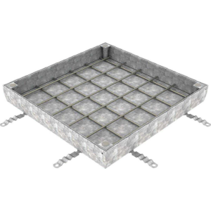 Couvercle à Carreler Galva M125 ACO Uniface 50 x 50cm, Hauteur 8 cm