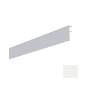 Couvercle intérieur PVC Bardage MEP 50 x 15 mm Blanc, 5 m