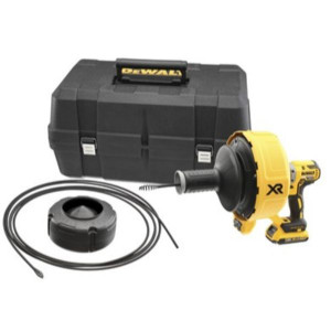 Déboucheur de Canalisation Sans Fil Dewalt XR 18V 2Ah, DCD200D1