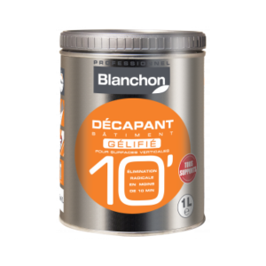 Décapant Bâtiment Blanchon 10' Gélifié Surfaces verticales, 1L