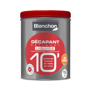 Décapant Bâtiment Blanchon 10' Liquide Surfaces horizontales, 1L