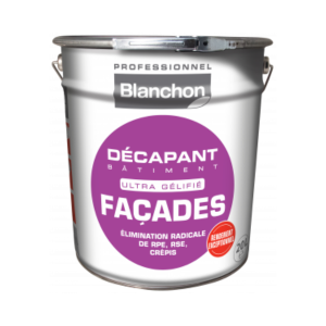 Décapant Batiment Blanchon Ultra Gélifié pour Façades, 20L